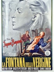 la fontana della vergine poster