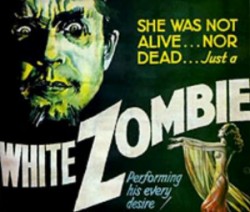 White zombie poster